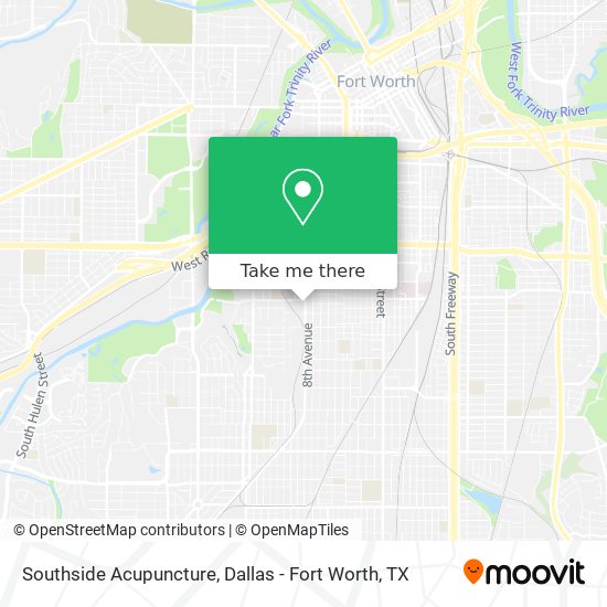 Southside Acupuncture map