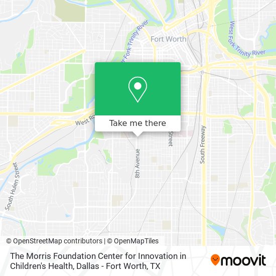 Mapa de The Morris Foundation Center for Innovation in Children's Health