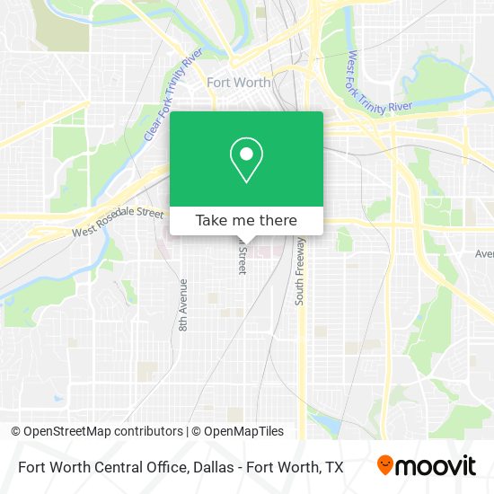 Fort Worth Central Office map