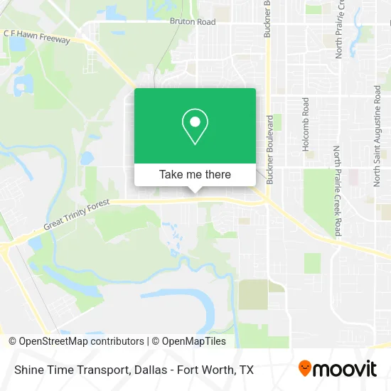 Shine Time Transport map