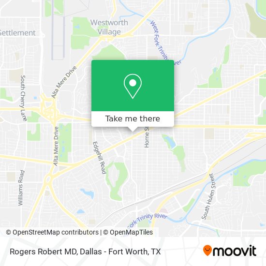 Rogers Robert MD map