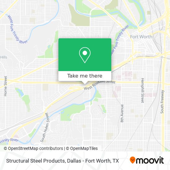 Structural Steel Products map