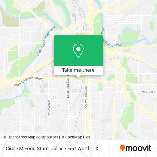 Circle M Food Store map