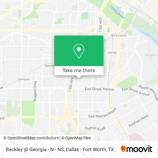 Beckley @ Georgia - N - NS map