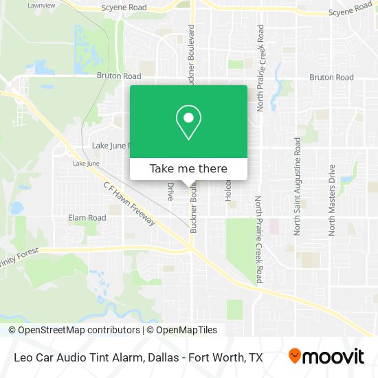 Leo Car Audio Tint Alarm map