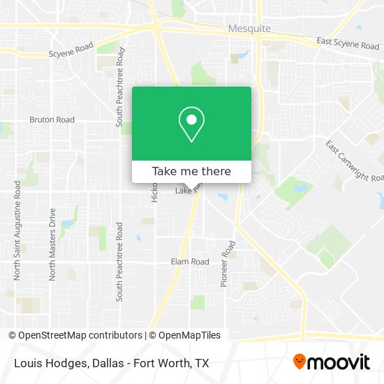 Louis Hodges map