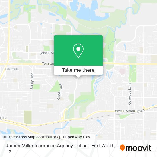 James Miller Insurance Agency map