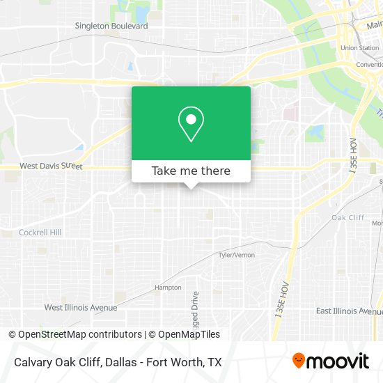 Mapa de Calvary Oak Cliff