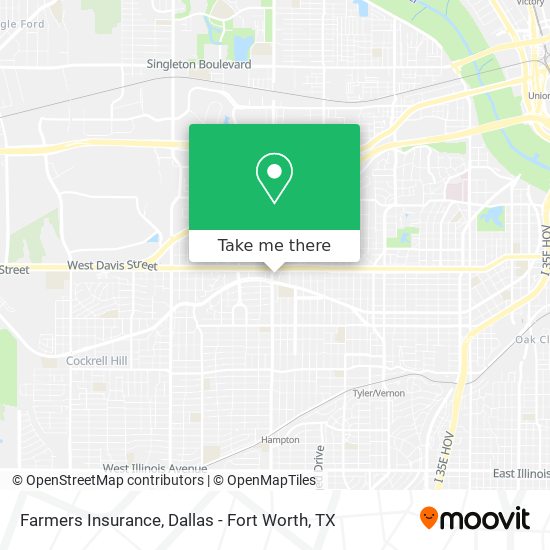 Farmers Insurance map