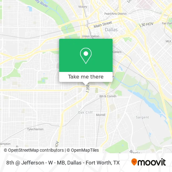 8th @ Jefferson - W - MB map