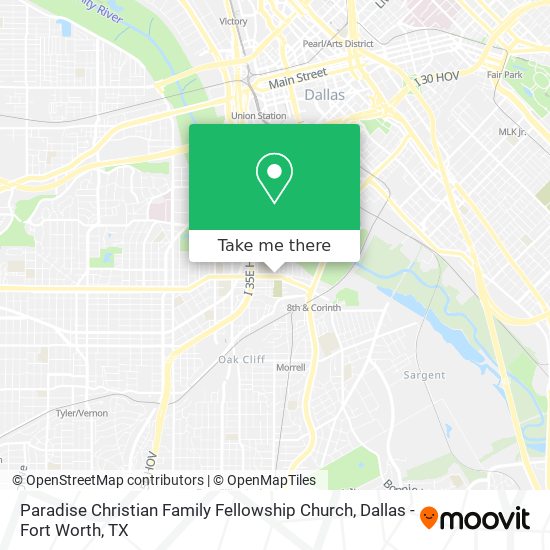 Paradise Christian Family Fellowship Church map