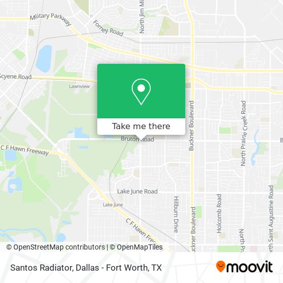 Santos Radiator map