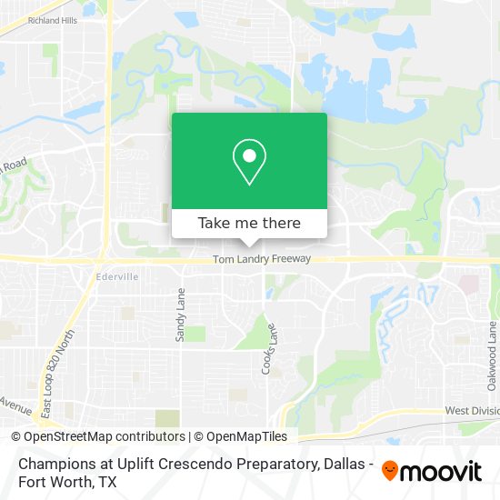Champions at Uplift Crescendo Preparatory map