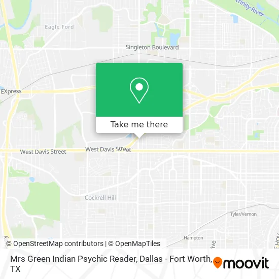 Mapa de Mrs Green Indian Psychic Reader