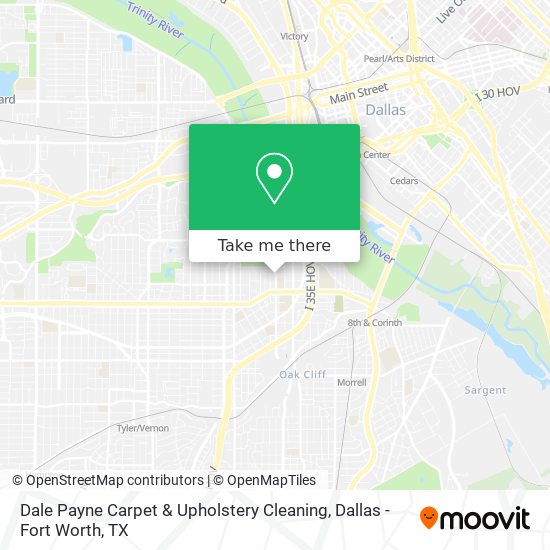Dale Payne Carpet & Upholstery Cleaning map