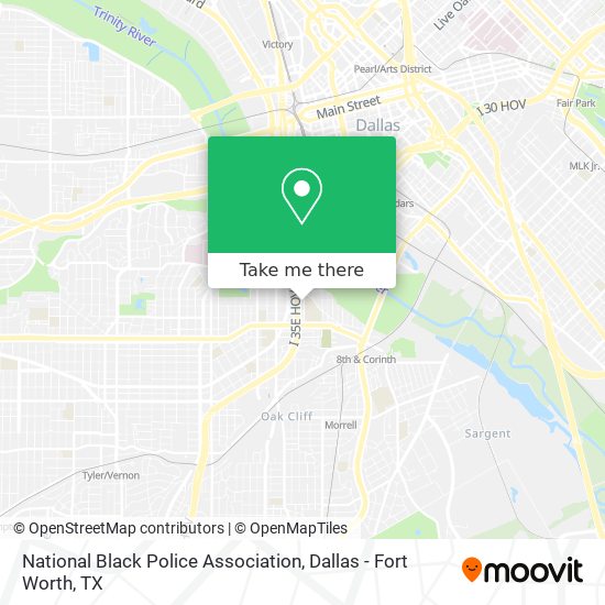 National Black Police Association map