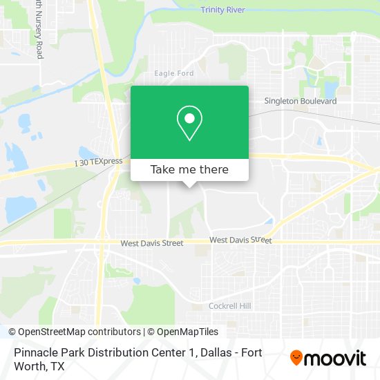 Pinnacle Park Distribution Center 1 map