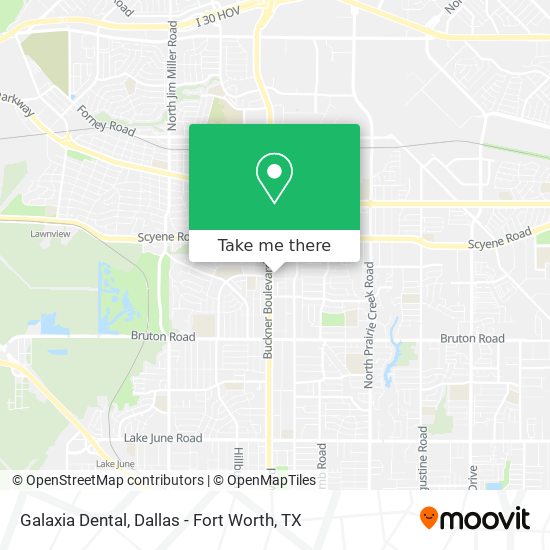 Galaxia Dental map