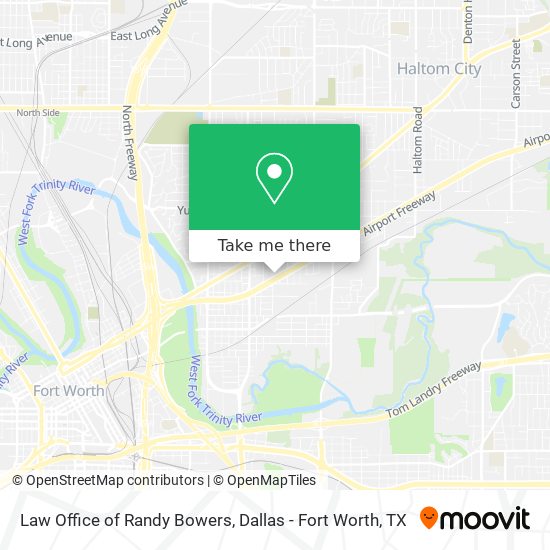 Law Office of Randy Bowers map