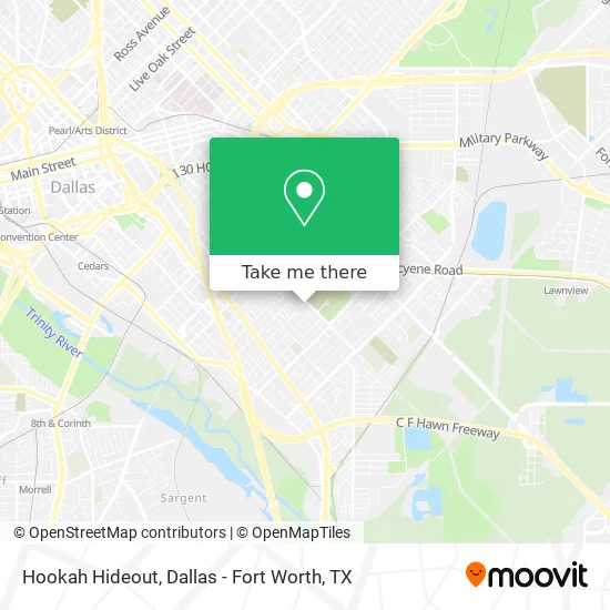 Hookah Hideout map