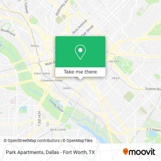 Park Apartments map