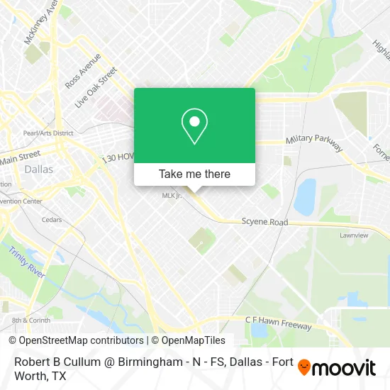 Mapa de Robert B Cullum @ Birmingham - N - FS