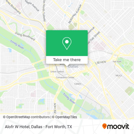 Alofr W Hotel map