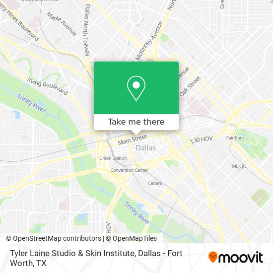 Mapa de Tyler Laine Studio & Skin Institute