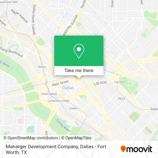 Maharger Development Company map