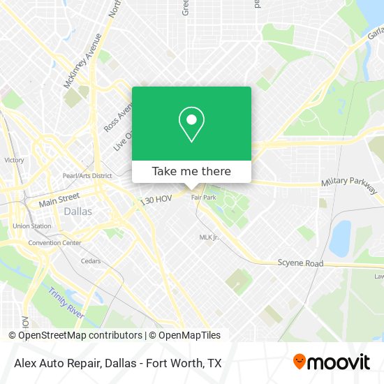 Alex Auto Repair map