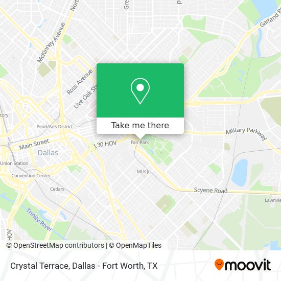 Crystal Terrace map