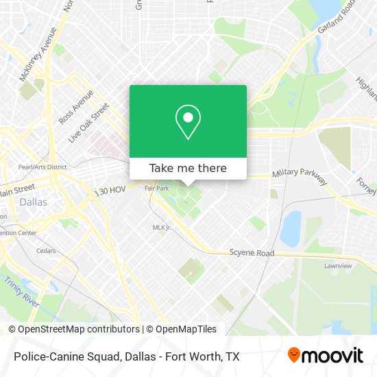 Police-Canine Squad map