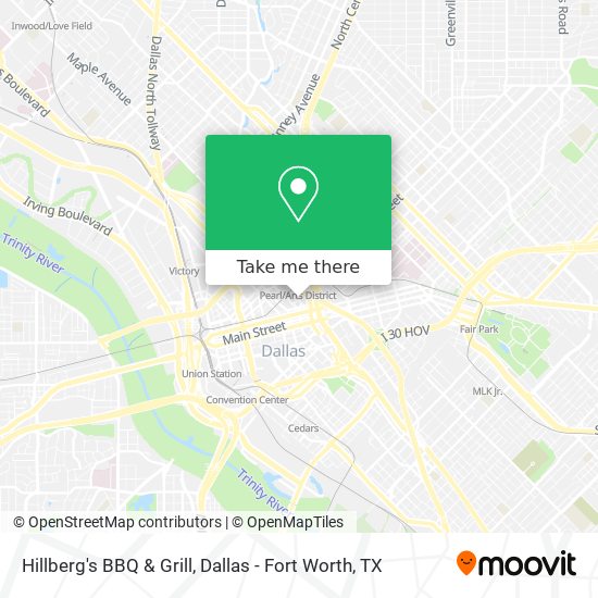 Mapa de Hillberg's BBQ & Grill