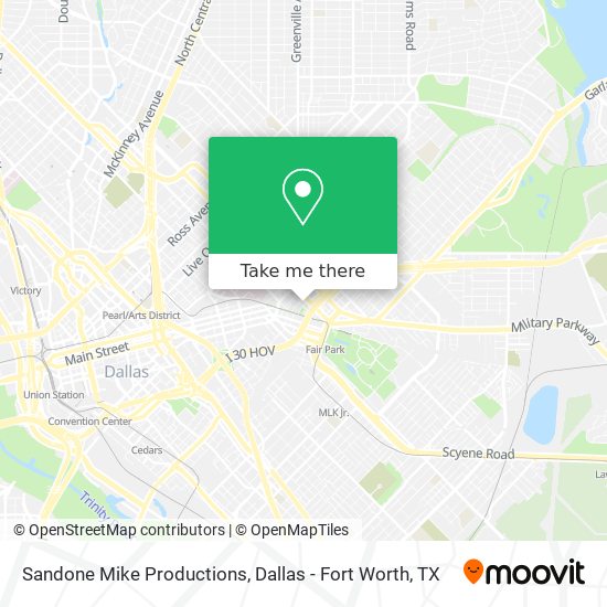 Sandone Mike Productions map