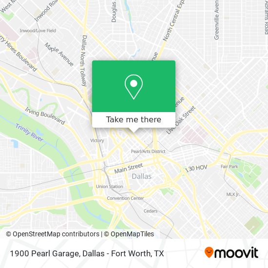 Mapa de 1900 Pearl Garage