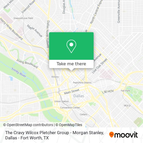 The Cravy Wilcox Pletcher Group - Morgan Stanley map