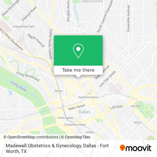 Mapa de Madewell Obstetrics & Gynecology