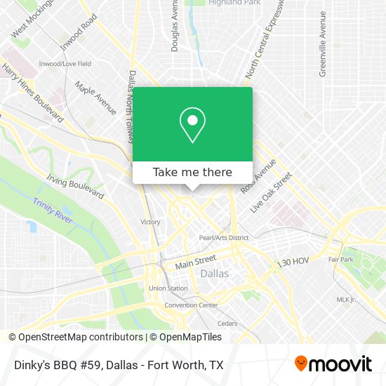 Dinky's BBQ #59 map