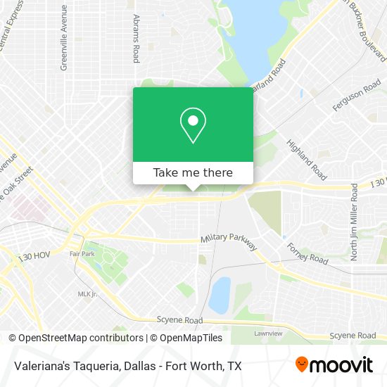 Valeriana's Taqueria map