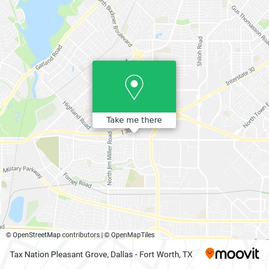 Tax Nation Pleasant Grove map