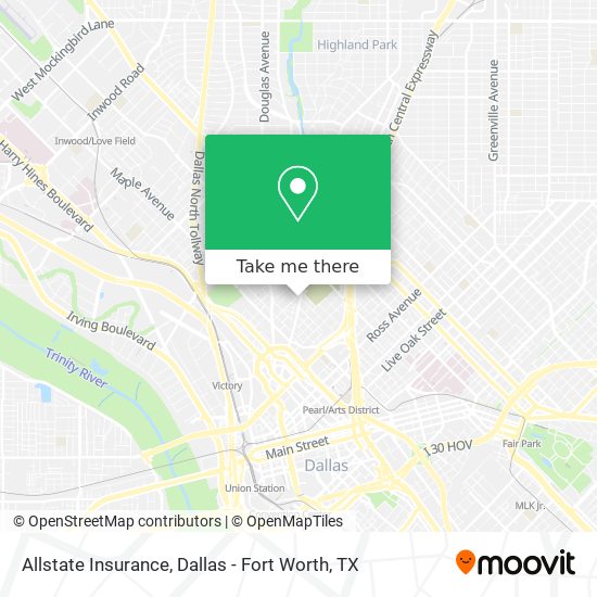 Allstate Insurance map