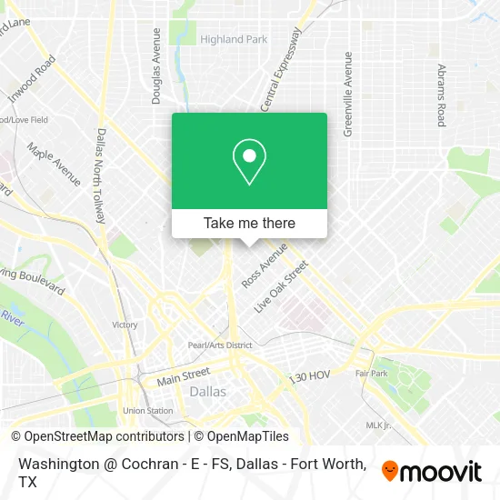 Washington @ Cochran - E - FS map