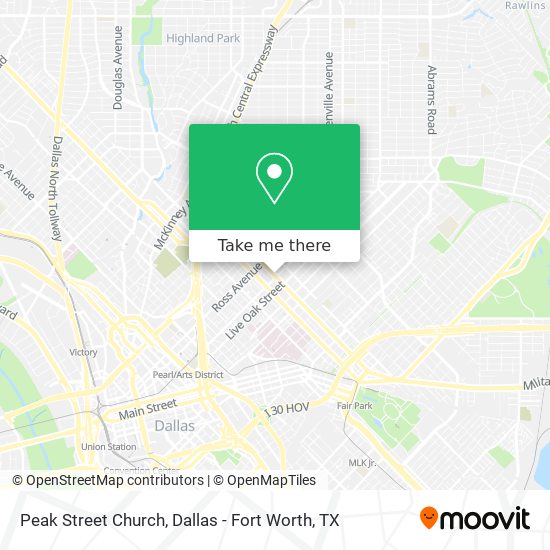 Mapa de Peak Street Church