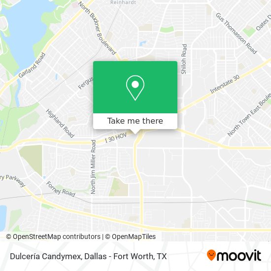 Mapa de Dulcería Candymex