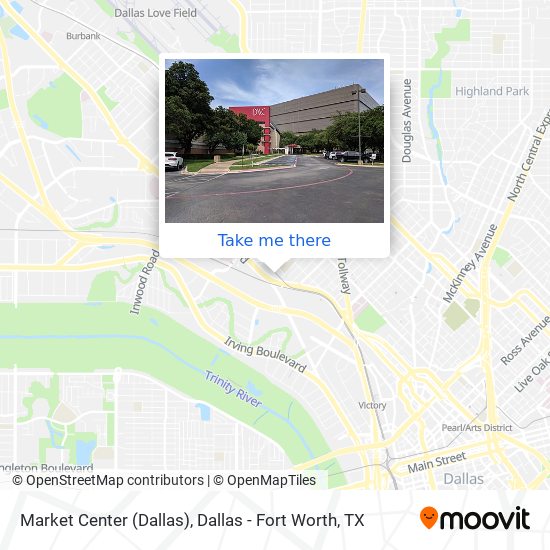 Mapa de Market Center (Dallas)