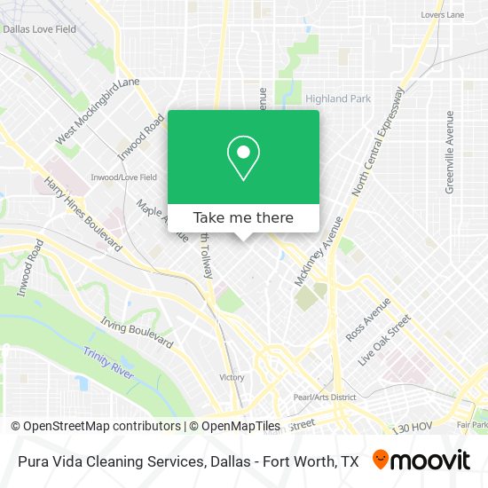 Pura Vida Cleaning Services map