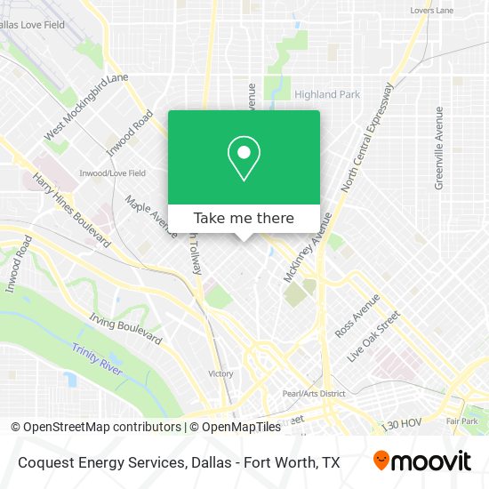Coquest Energy Services map