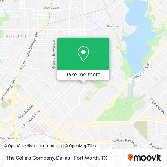 Mapa de The Collins Company