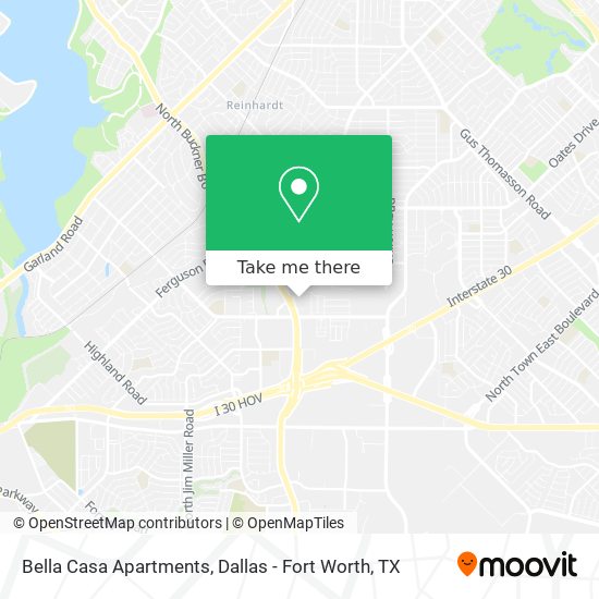 Mapa de Bella Casa Apartments