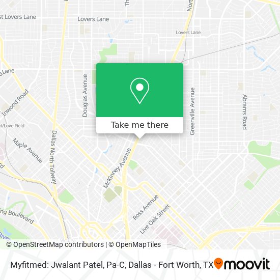 Myfitmed: Jwalant Patel, Pa-C map